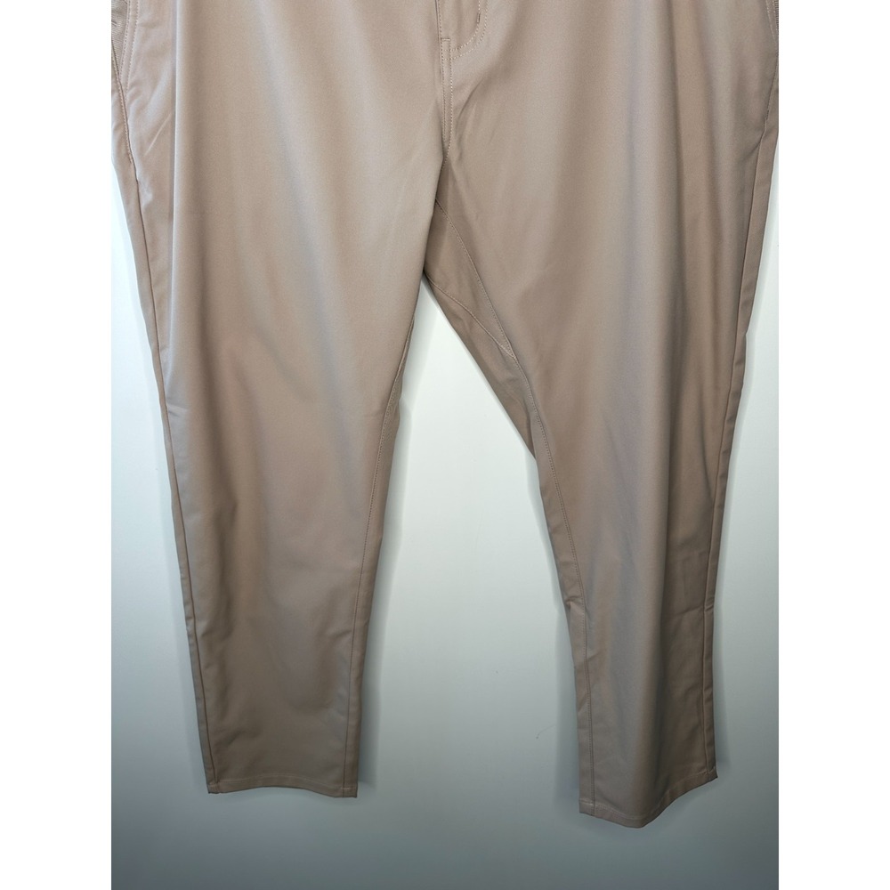 Jack Archer Jetsetter Tech Pants 36 x 28 Oak Khaki Travel Performance Stretch - Picture 4 of 10